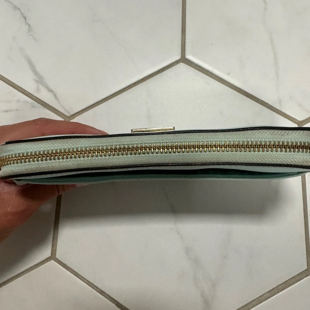 Kate Spade‎ Neda Newberry Lane Zip Around Wallet Mint Green